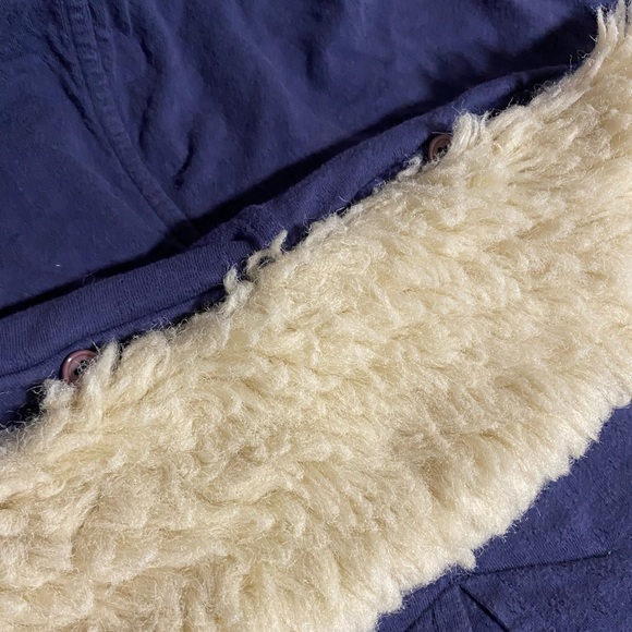 Anthropologie Allihop hoodie jacket blue medium - Picture 15 of 16